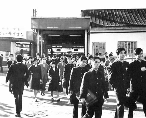 1969年武蔵境駅前周辺