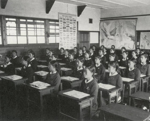 1944年頃授業風景