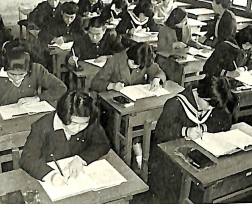1961年授業風景